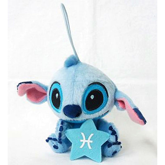 Stitch Pisces Disney Characters Chibiz 12 Zodiac Petit Mascot Disney [USED]