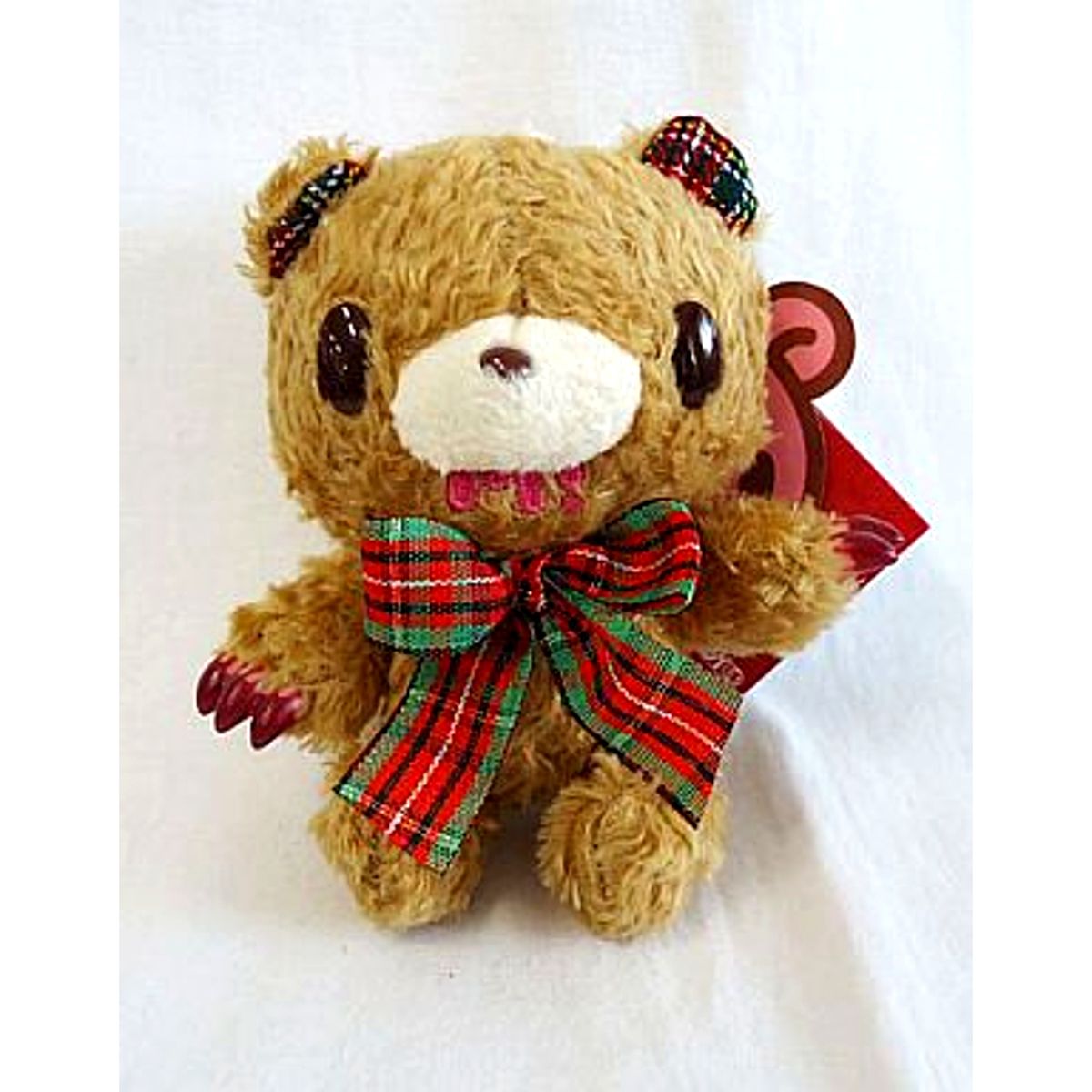 Teddy Brown Gloomy the Naughty Grizzly Chuck GP Teddy Grizzly Bite Size Plush [USED]
