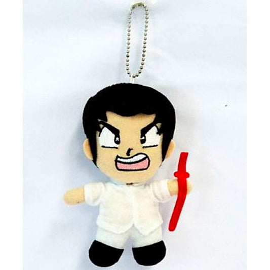 Shutaro Mendo Urusei Yatsura Atari Kuji Ball Chain Plush Mascot D 7-Eleven [USED]