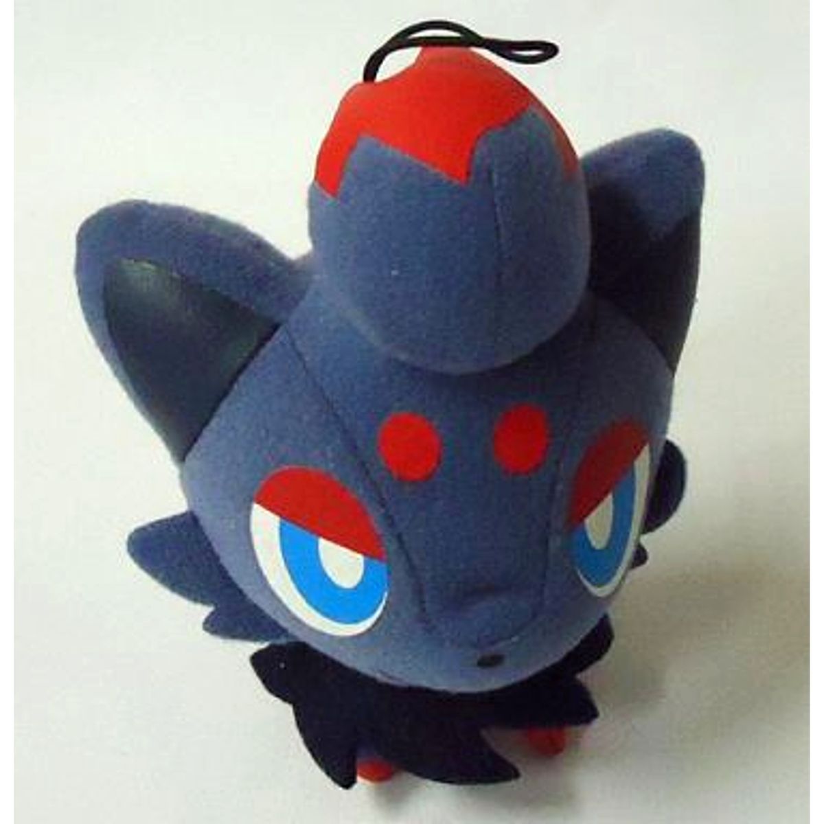 Zorua, Zoroark Pokemon The Movie Diamond & Peal Phantom Ruler Plush Toy 2010 Rubber Strap [USED]