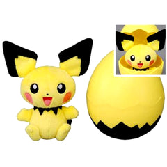 Pichu T-01 Pokemon Egg Plush Pokemon Best Wishes [USED]