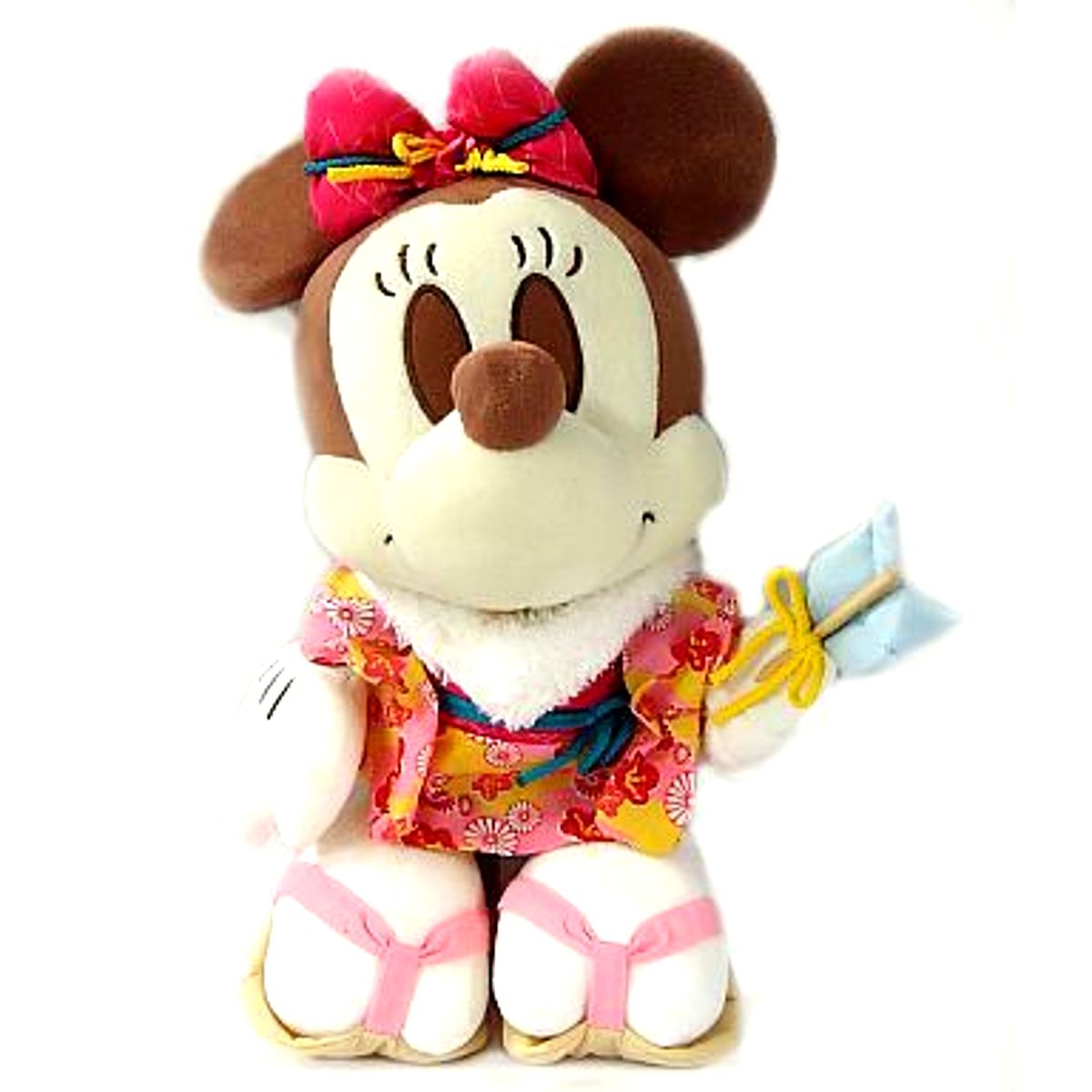 Minnie Mouse Disney Chibi Zu Super Jumbo Formal Kimono Style Plush Ver.4 [USED]