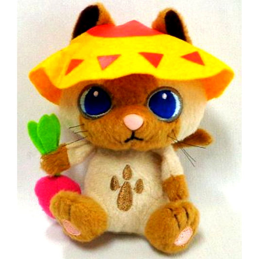 Felyne Monster Hunter Kids Felyne Series Farm Felyne Plush Mascot [USED]