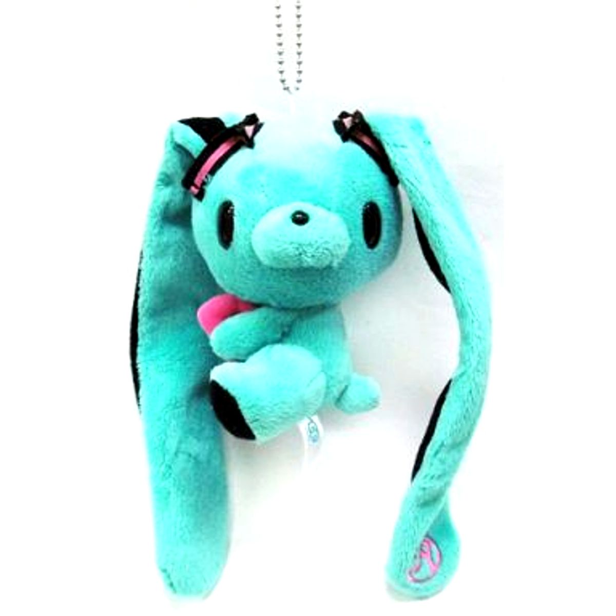Hatsune Miku Chuck GP Generic Green Hatsune Miku Rabbit Plush Mascot [USED]
