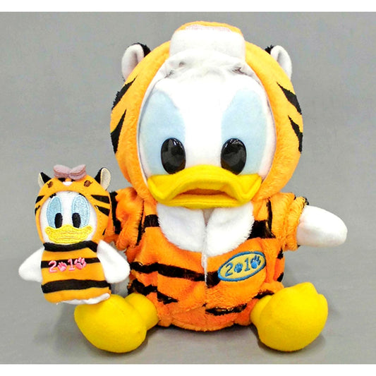 Baby Donald Duck Tiger Zodiac Plush Toy 2010 Disney Tokyo Disney Resort Limited [USED]