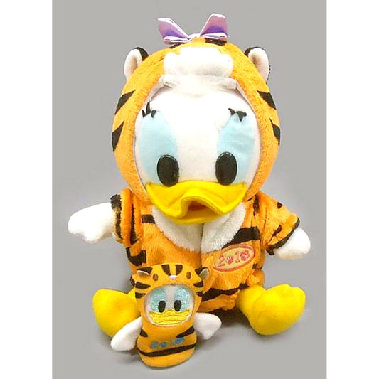 Baby Daisy Duck Zodiac Plush Tiger 2010 Disney Tokyo Disney Resort Limited [USED]