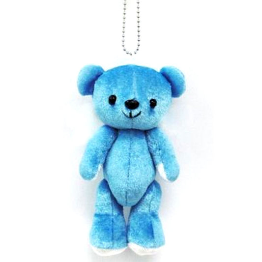 Kumamate Anikuji Plush Mascot Rainbow Collection Blue 3rd Series C Prize [USED]