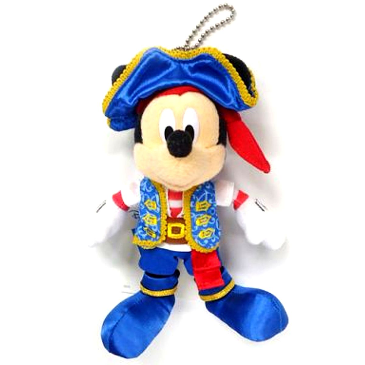 Mickey Mouse Disney Pirate Plush Badge Cool the Heat!! 2011 Tokyo Disney Resort Limited [USED]
