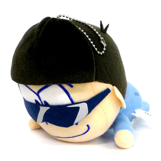 Karamatsu Matsuno Mr. Osomatsu Lying Down Jumpsuit Plush Character Comyu Hiroba Limited [USED]