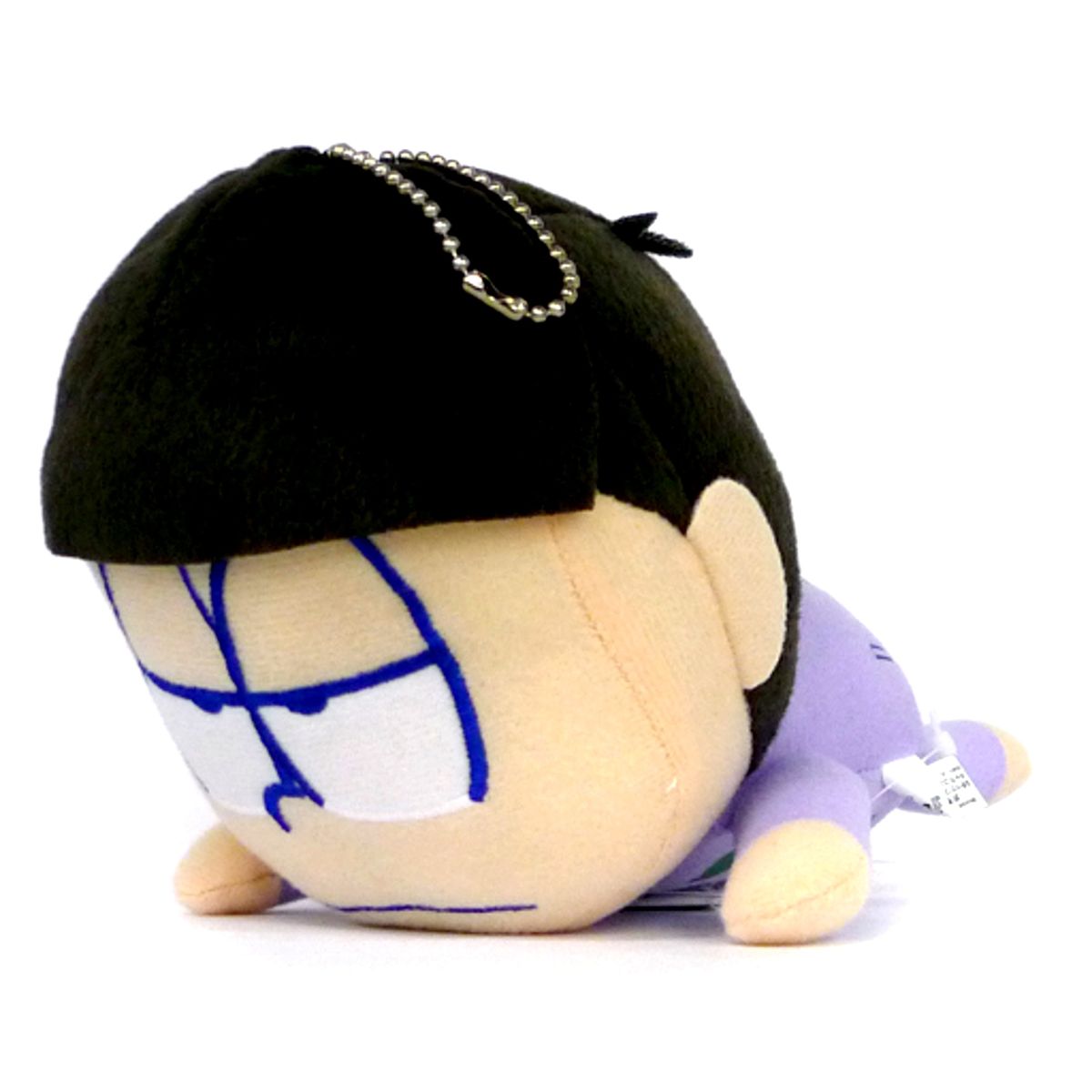 Ichimatsu Mr. Osomatsu Lying Down Jumpsuit Plush Toy Character Comyu Hiroba Limited [USED]