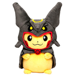 Pikachu Wearing Shiny Rayquaza Poncho Plush Pokemon Center Limited [USED]