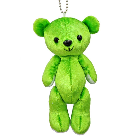 C-4 Green Kumamate Plush Mascot Rainbow Collection Anikuji R C Prize [USED]