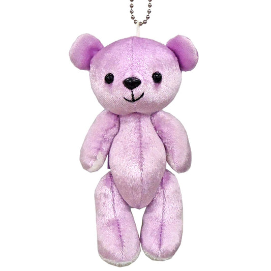 C-7 Purple Kumamate Plush Mascot Rainbow Collection Anikuji R C Prize [USED]