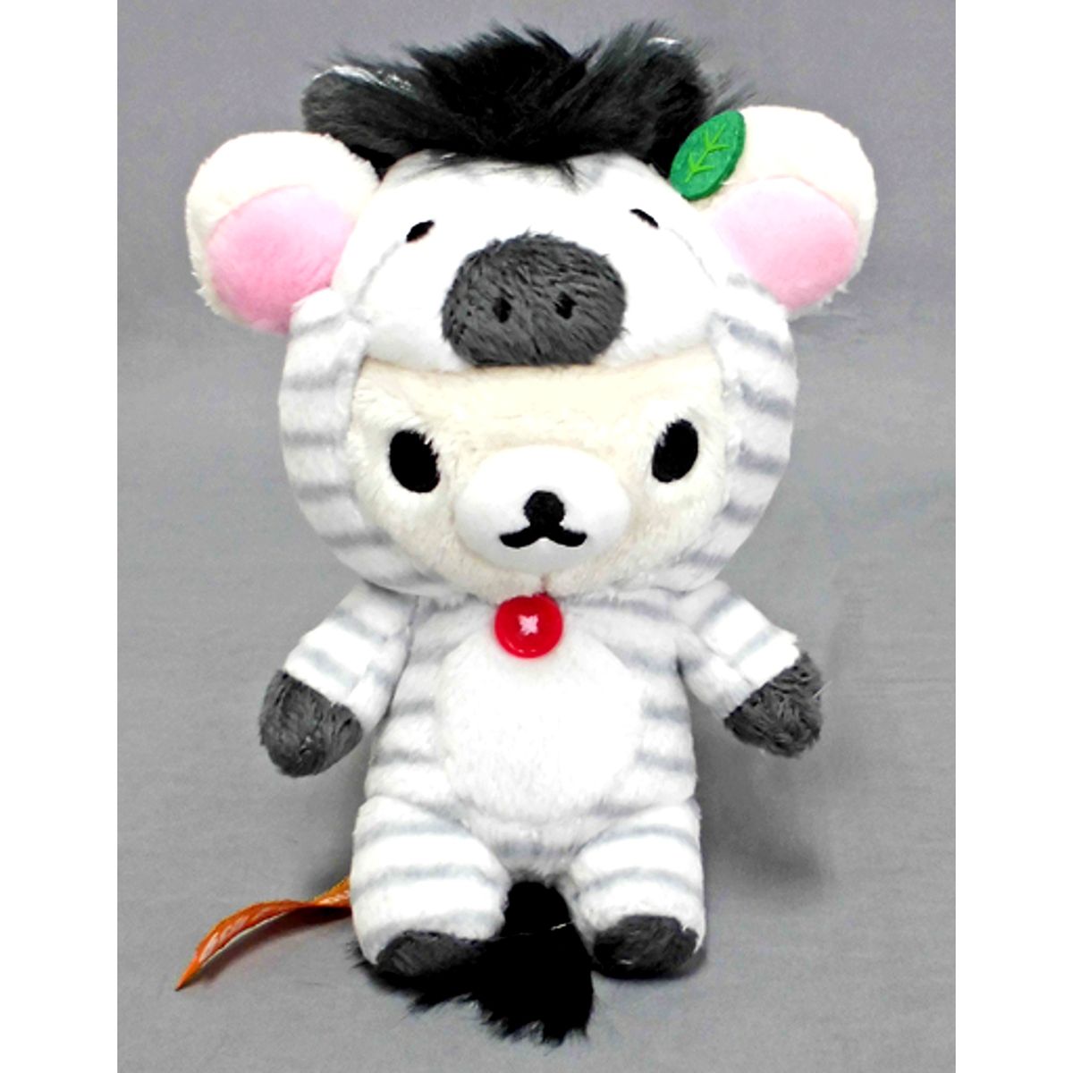 Korilakkuma Zebra Anniversary Plush Rilakkuma Store Fukuoka PARCO 6th Anniversary Exclusive [USED]