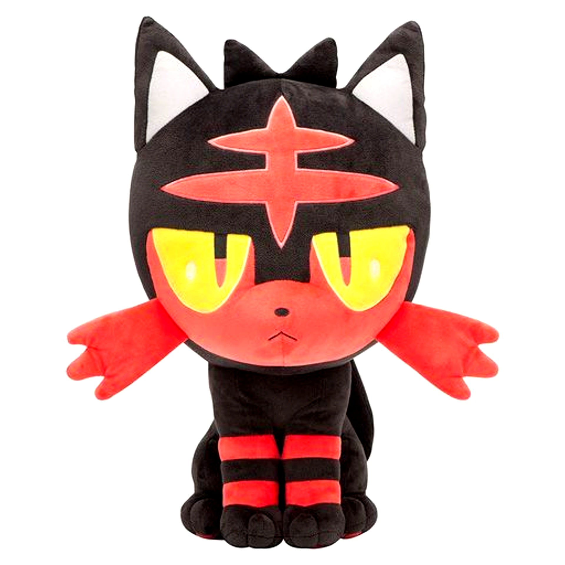 Litten Life-Size Plush Pokemon Sun & Moon Pokemon Center Limited [USED]