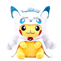 Alolan Vulpix Poncho Pikachu Plush Pokemon Pokemon Center Limited [USED]