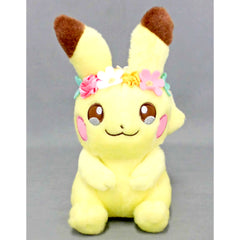 Pikachu Pikachus Easter Plush Pokemon Pokemon Center Limited [USED]