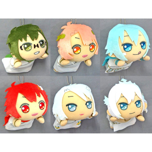 Set of 6 IDOLiSH7 Kiradol World of Mythology Vol.1 Plush Toys [USED]