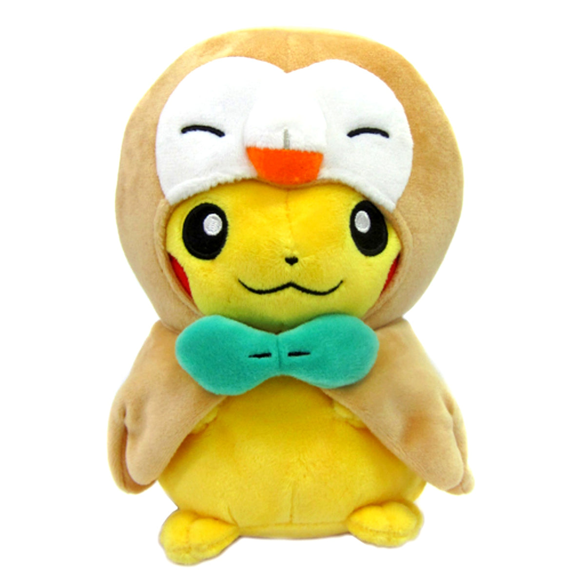 Rowlet Poncho Pikachu Plush Pokemon Pokemon Center Limited [USED]