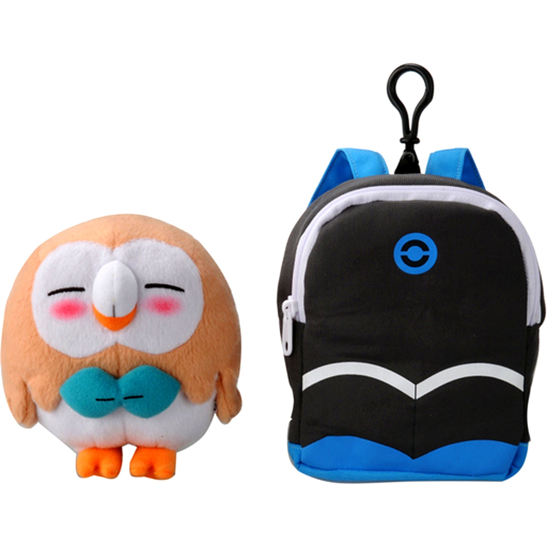 Rowlet Ashs Backpack Pokemon Plush Pokemon Sun Moon [USED]