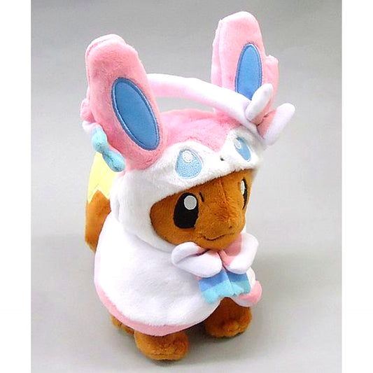 Eevee Sylveon Poncho Poncho Series Plush Pokemon Pokemon Center Limited [USED]