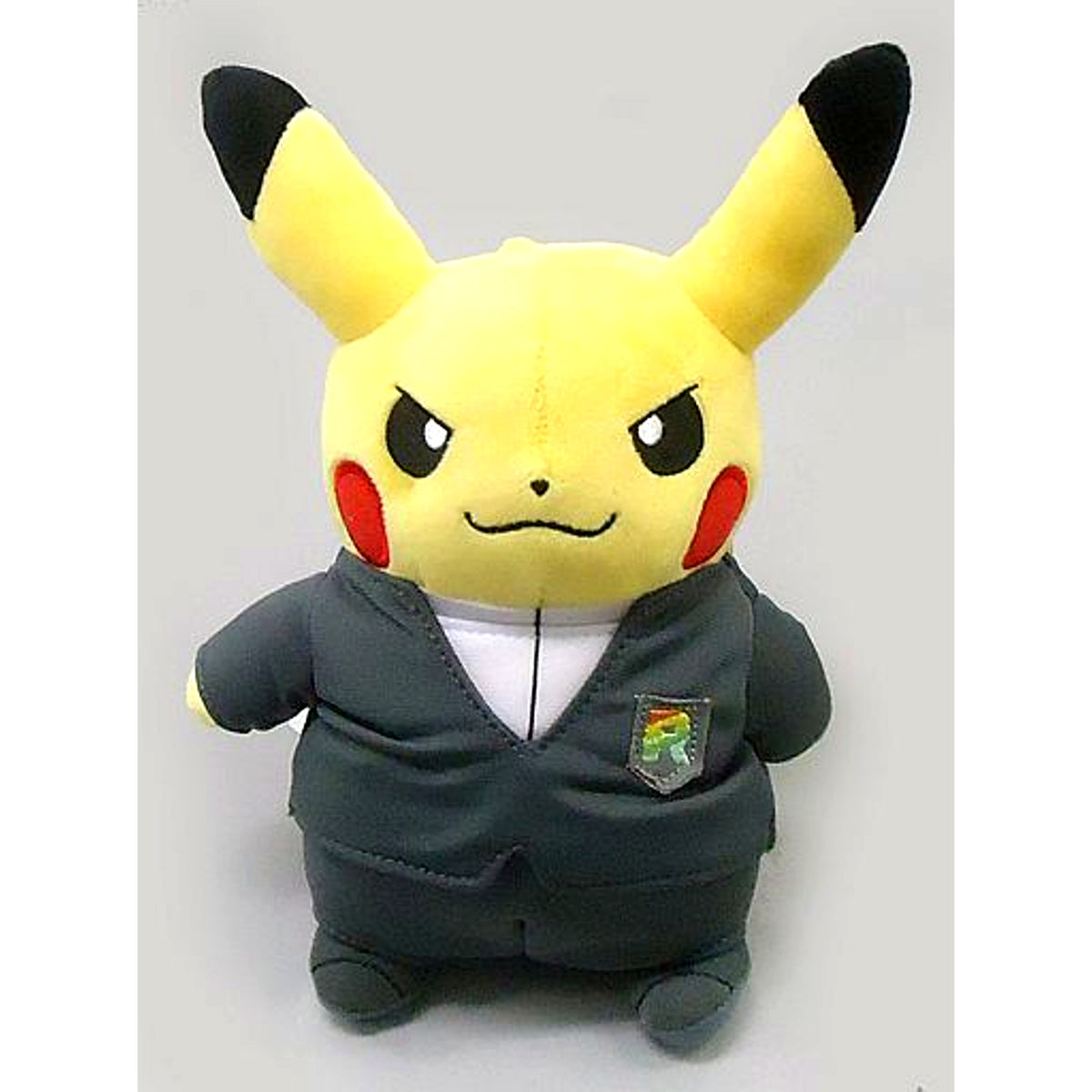 Pikachu Giovanni Team Rainbow Rocket Boss Cosplay RR Plush Pokemon Center Limited [USED]