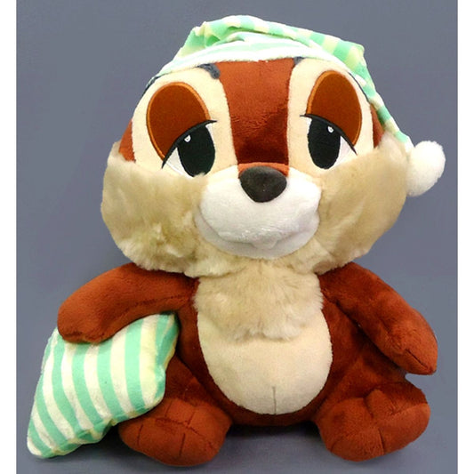 Chip Mickey & Friends Chibi-zu Super Jumbo Sleeping Style Plush Ver.2 [USED]
