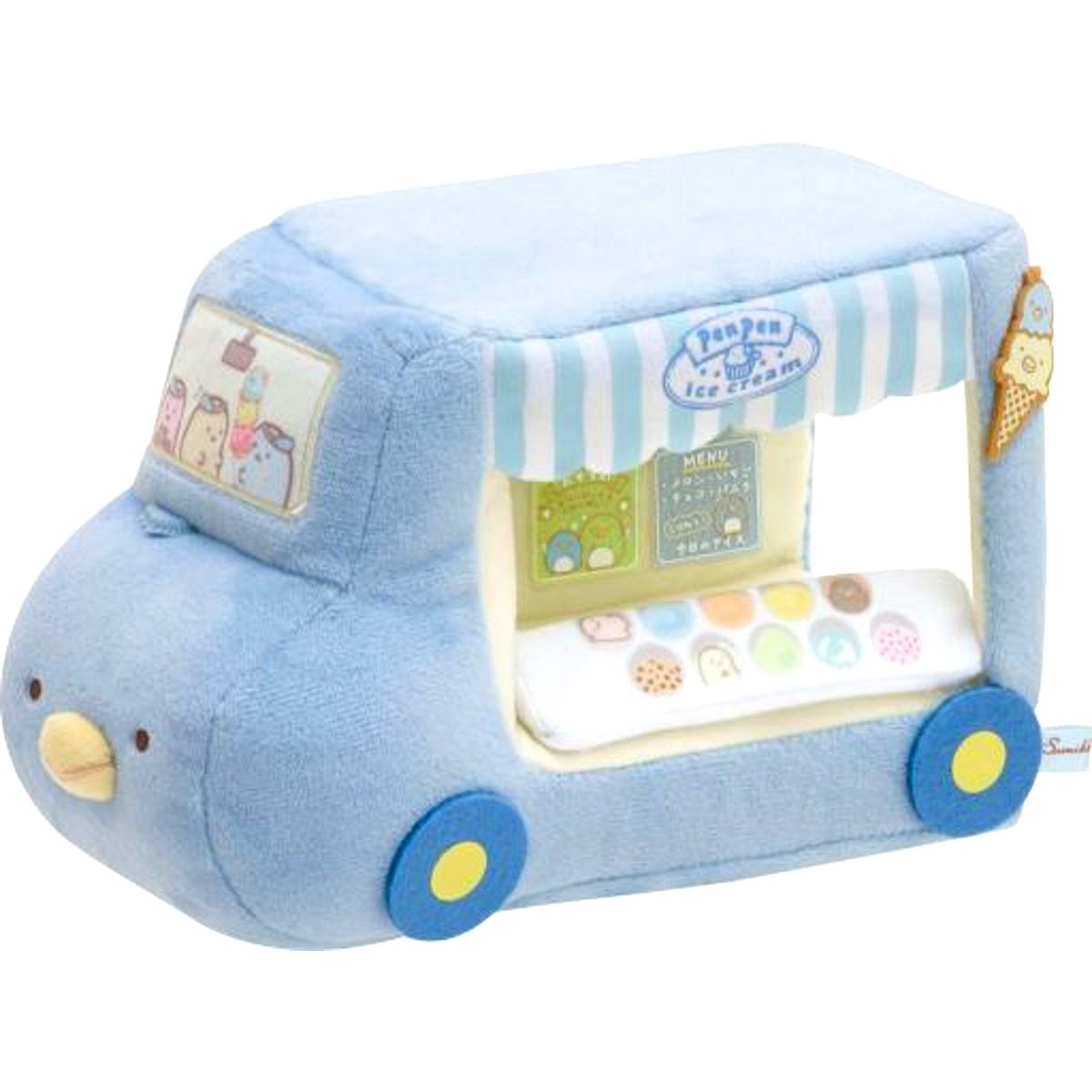 Yume no Omise Scene Plush Penpen Ice Cream Theme Sumikko Gurashi [USED]