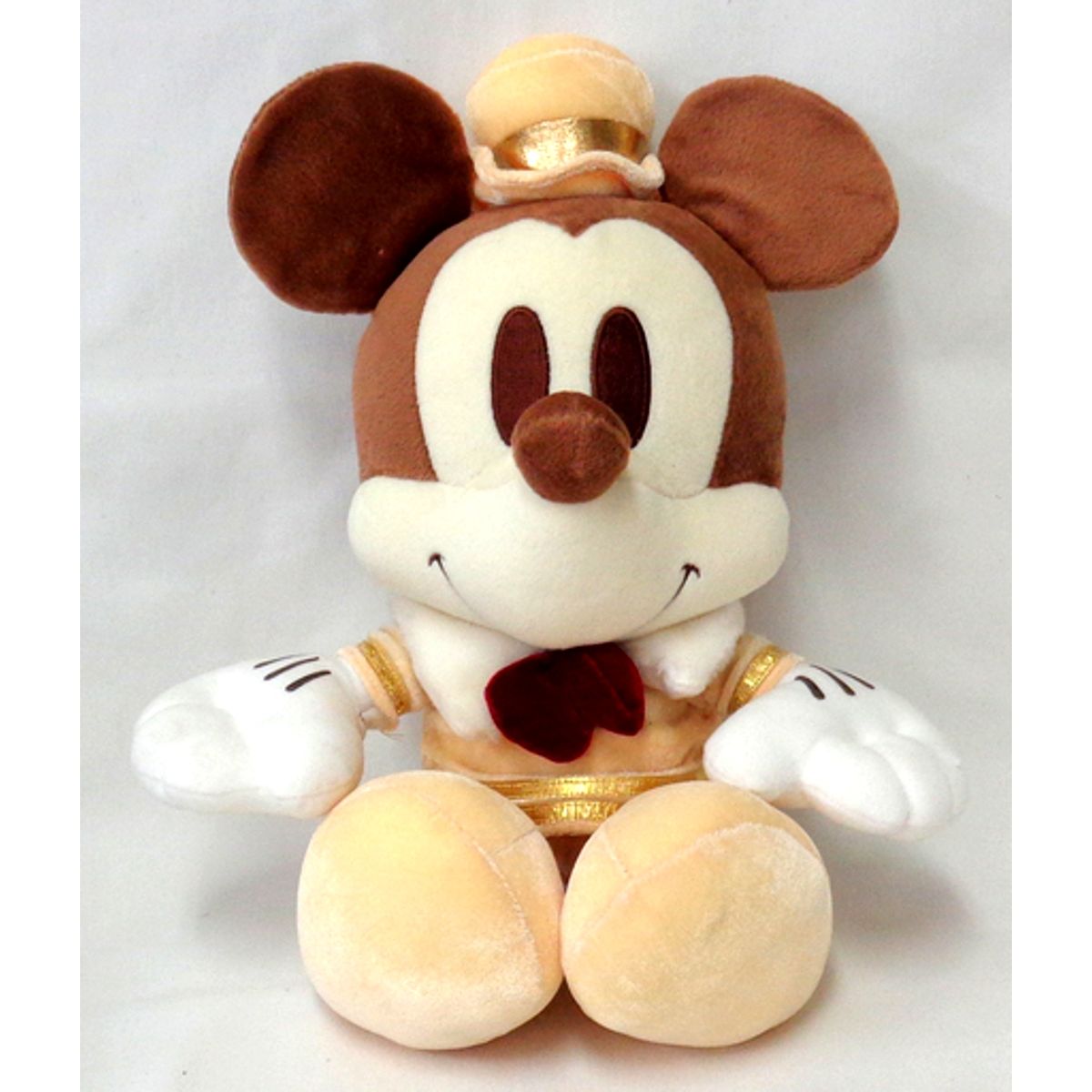Mickey Mouse Mickey & Minnie Chibiz Super Jumbo Golden Style Plush Disney [USED]