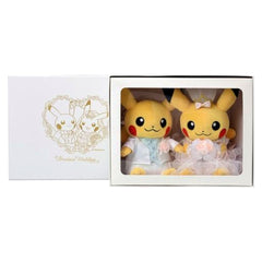 Pair Pikachu Precious Wedding Plush Pokemon Pokemon Center Limited [USED]