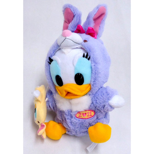 Daisy Duck Disney Baby Rabbit Zodiac Plush 2011 Tokyo Disney Resort Limited [USED]