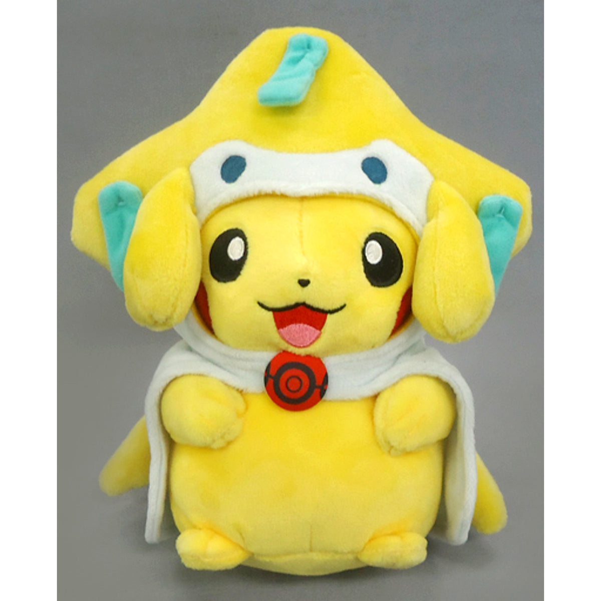 Jirachi Poncho Pikachu Plush Pokemon Pokemon Center Tohoku Limited [USED]