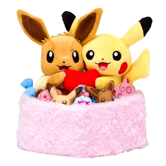 Season Pikachu & Eevee Winter Pokemon Plush Pokemon Center Limited [USED]