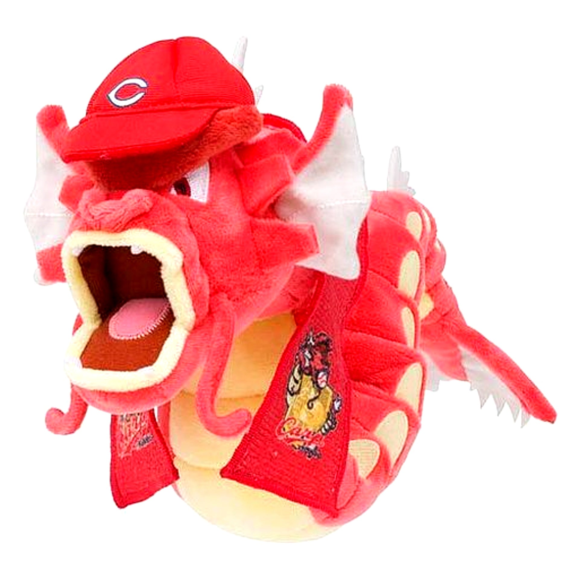 Red Gyarados Pokemon Magikarp x Carp Plush Hiroshima Toyo Carp Pokemon Center Hiroshima & Online Limited [USED]
