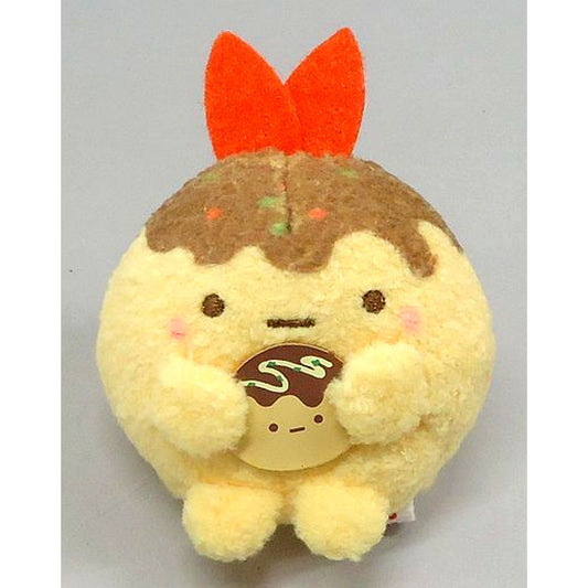 Ebi Sumikko Gurashi Fried Shrimp Tail Palm Size Plush Abeno Q's Mall Shop Exclusive [USED]