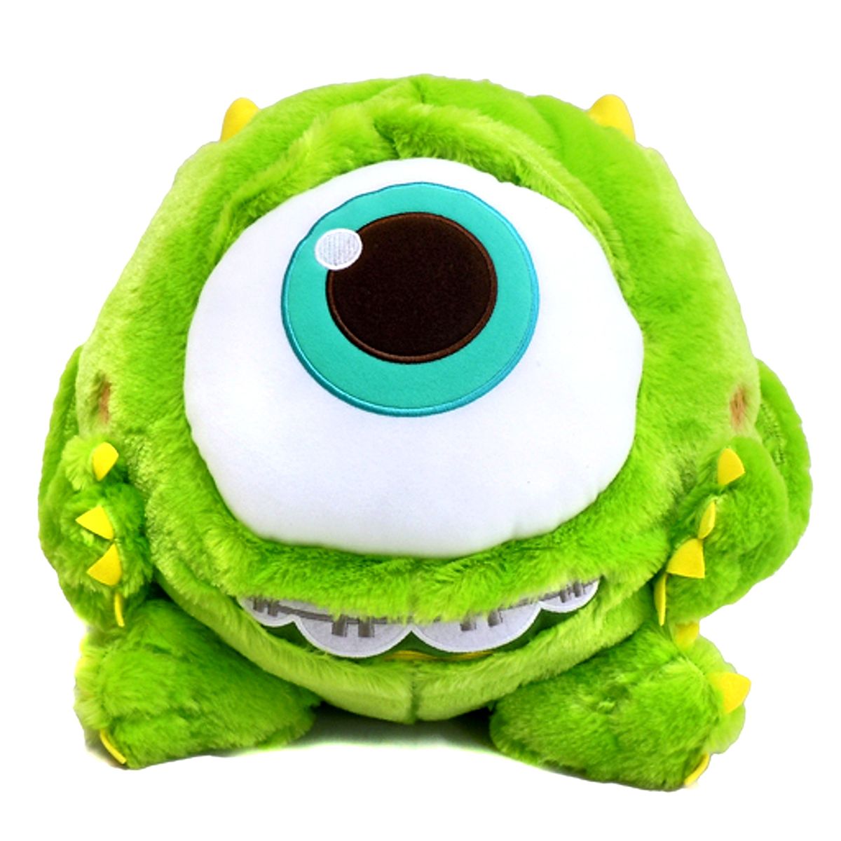 Mike Wazowski Red Cheeks Giga Jumbo Shy Pose Plush Chibikko Ver. Monsters, Inc. [USED]