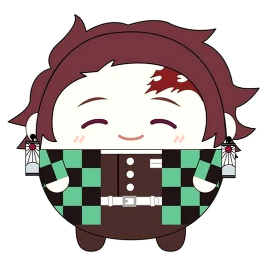 Tanjiro Kamado Smiling Demon Slayer: Kimetsu no Yaiba Fuwakororin Big 2 Plush [USED]