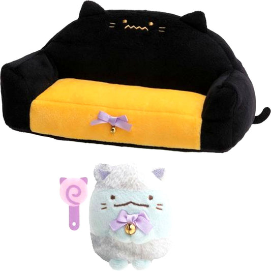 Neko Black Cat Sofa Halloween Ver. Scene Plush Sumikko Gurashi Collection [USED]