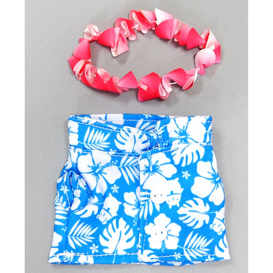 Blue Aloha Shirt Tsukipro Mascot Costume Tsukiuta. Tsukipro Only Shop 2019 Hanaemi Limited [USED]