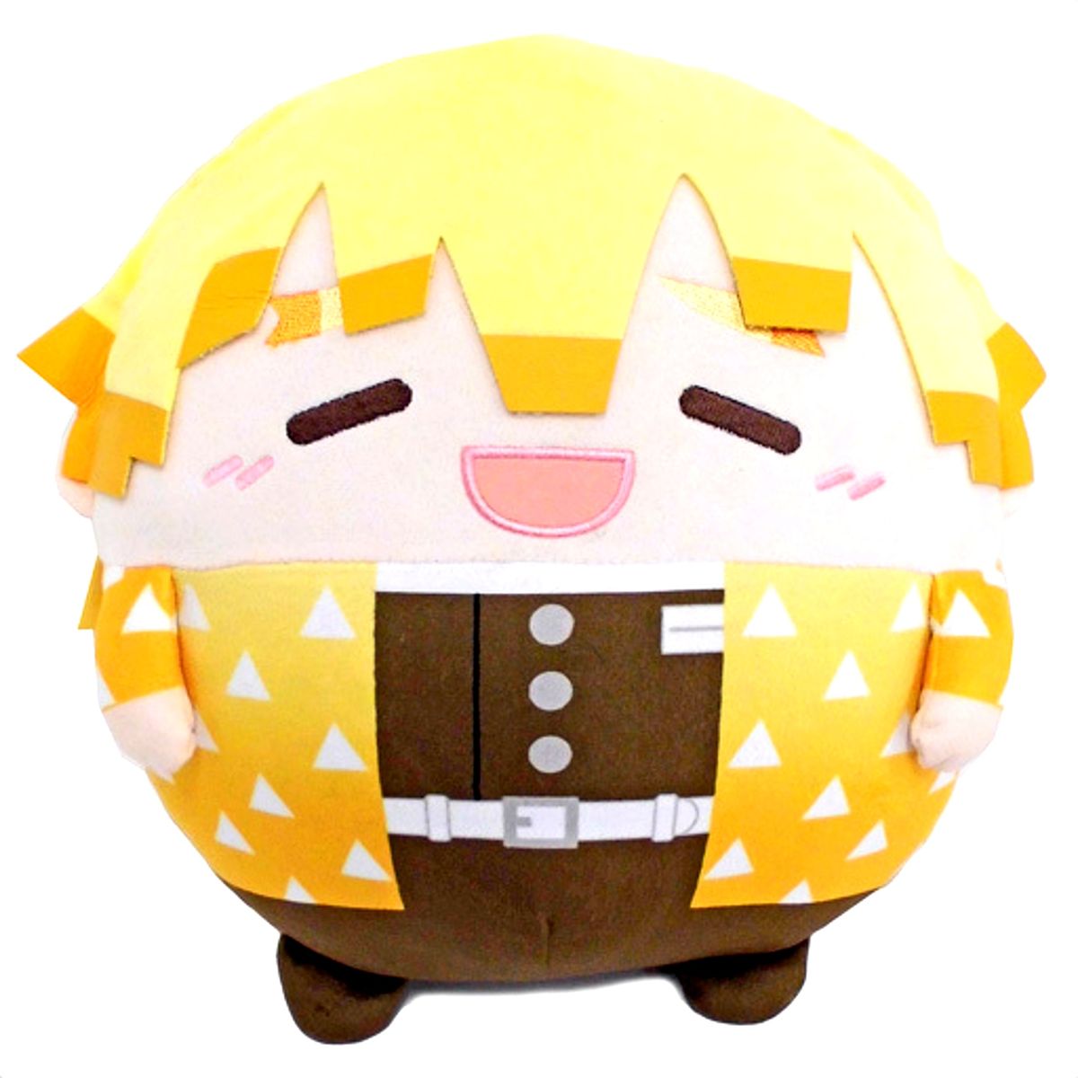 Zenitsu Agatsuma Demon Slayer: Kimetsu no Yaiba Fuwakororin Big Lovey Dovey Ver. Plush [USED]