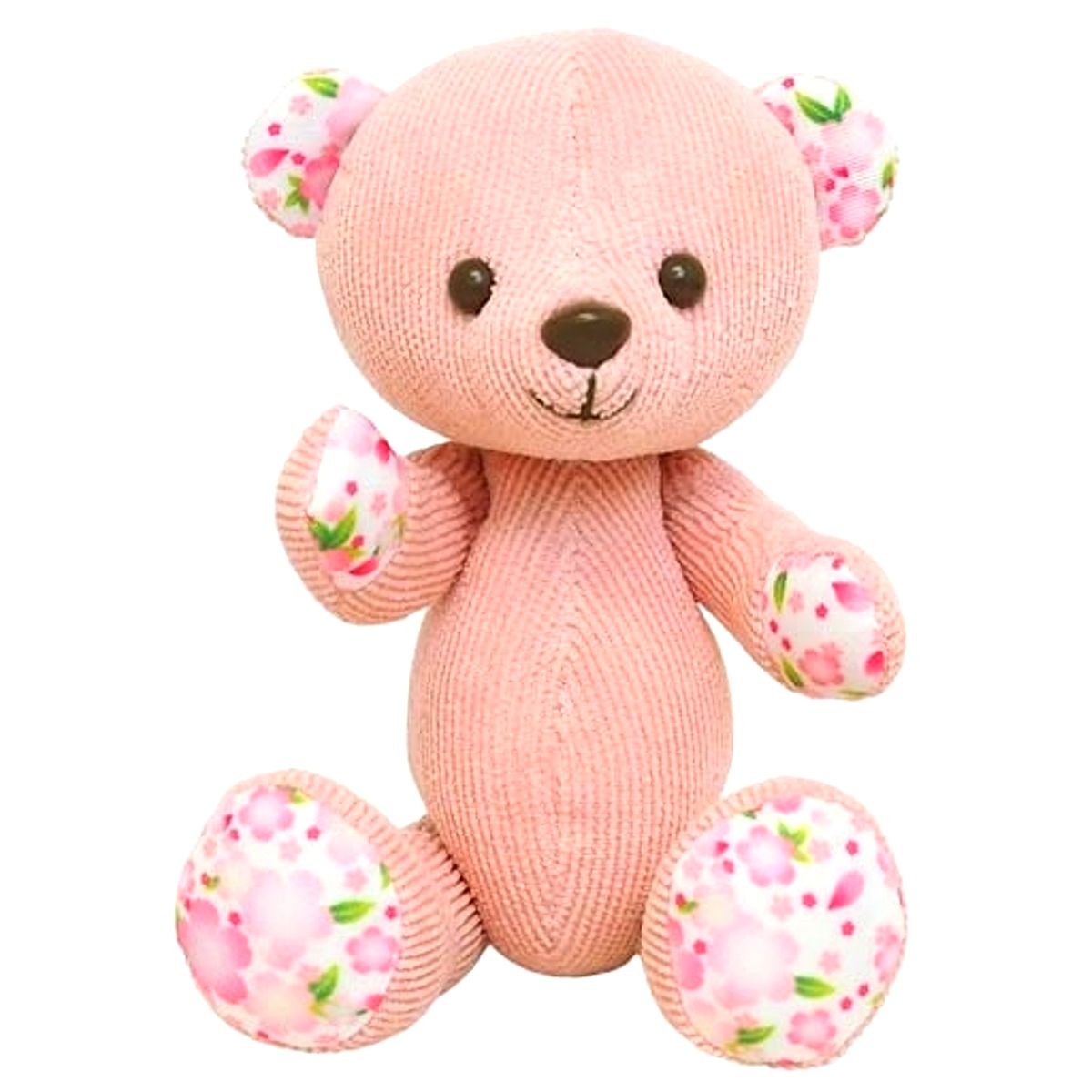 Kumameito Japanese Pattern Cherry Blossom Plush Mascot [USED]