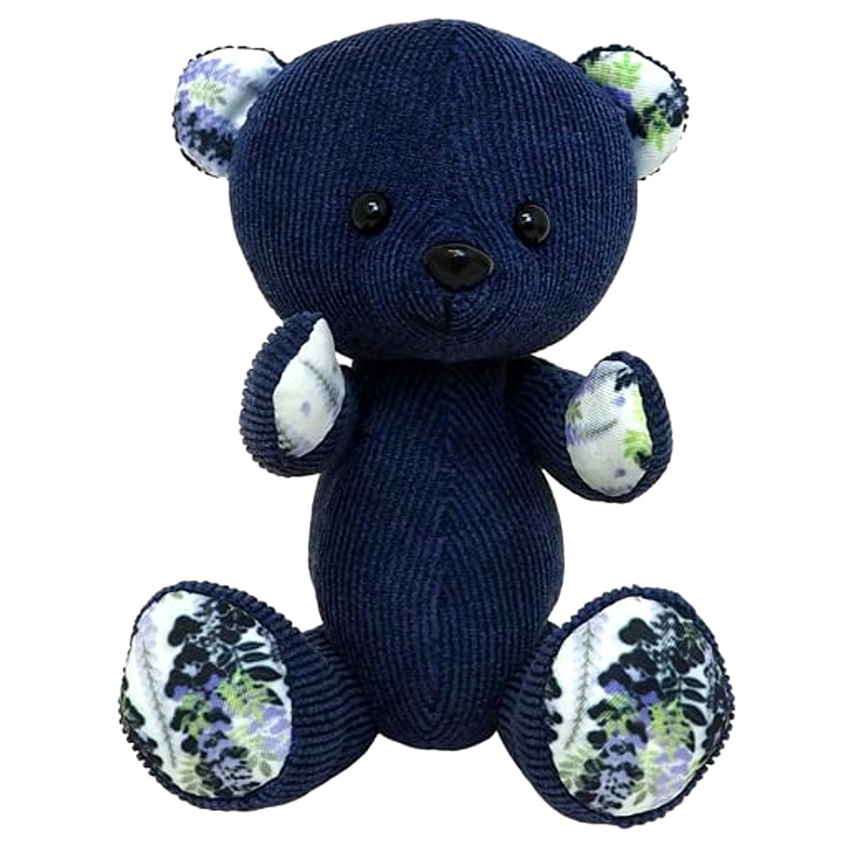 Kumameito Japanese Pattern Wisteria Plush Mascot [USED]