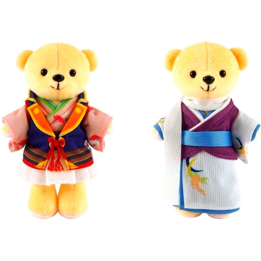 Kumameito Miko Plush Costume Set Harukanaru Toki no Naka de 3 [USED]