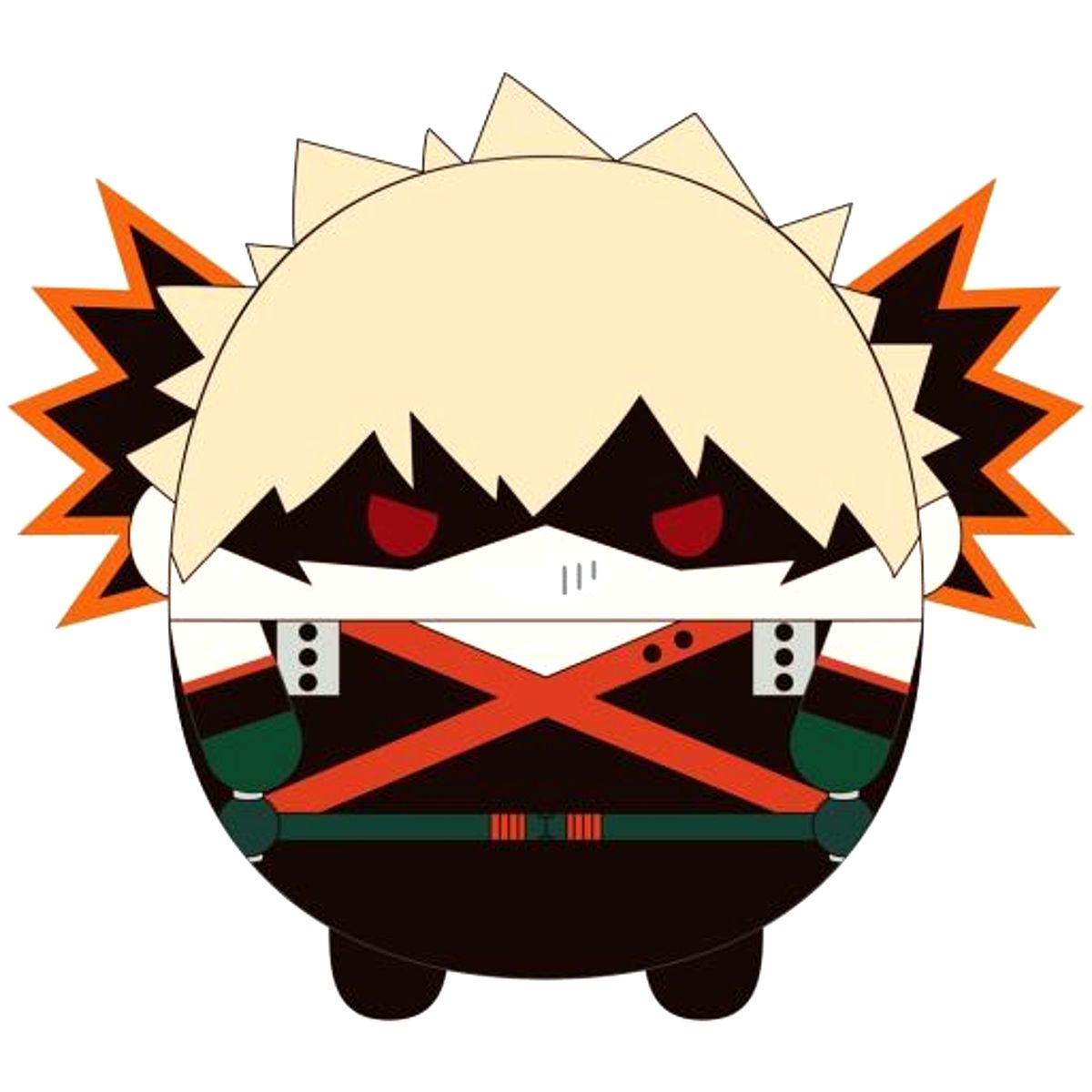 Katsuki Bakugo My Hero Academia Fuwakororin M Size Plush [USED]