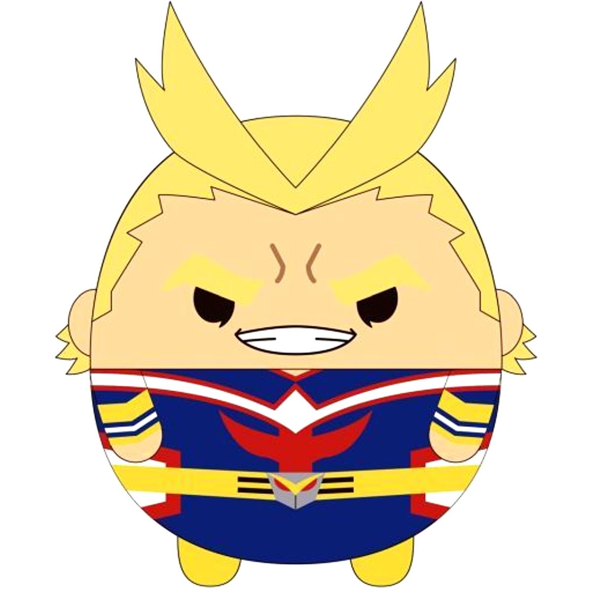 All Might My Hero Academia Fuwakororin Big Plush [USED]