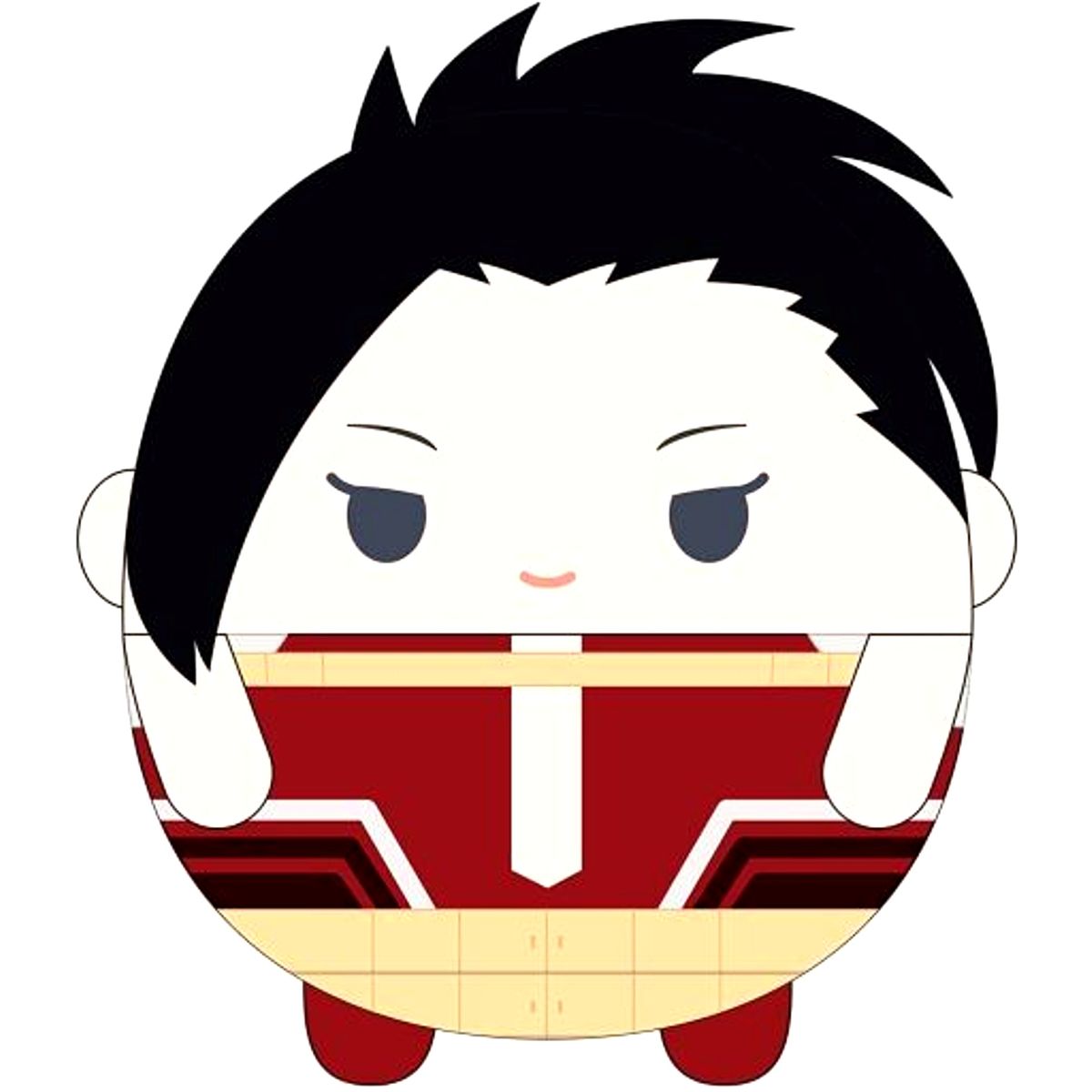 Momo Yaoyorozu My Hero Academia Fuwakororin M Size 2 Plush [USED]