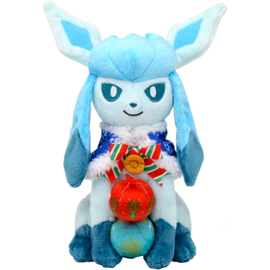 Glaceon Pokemon Christmas in the Sea Plush Pokemon Pokemon Center Limited [USED]