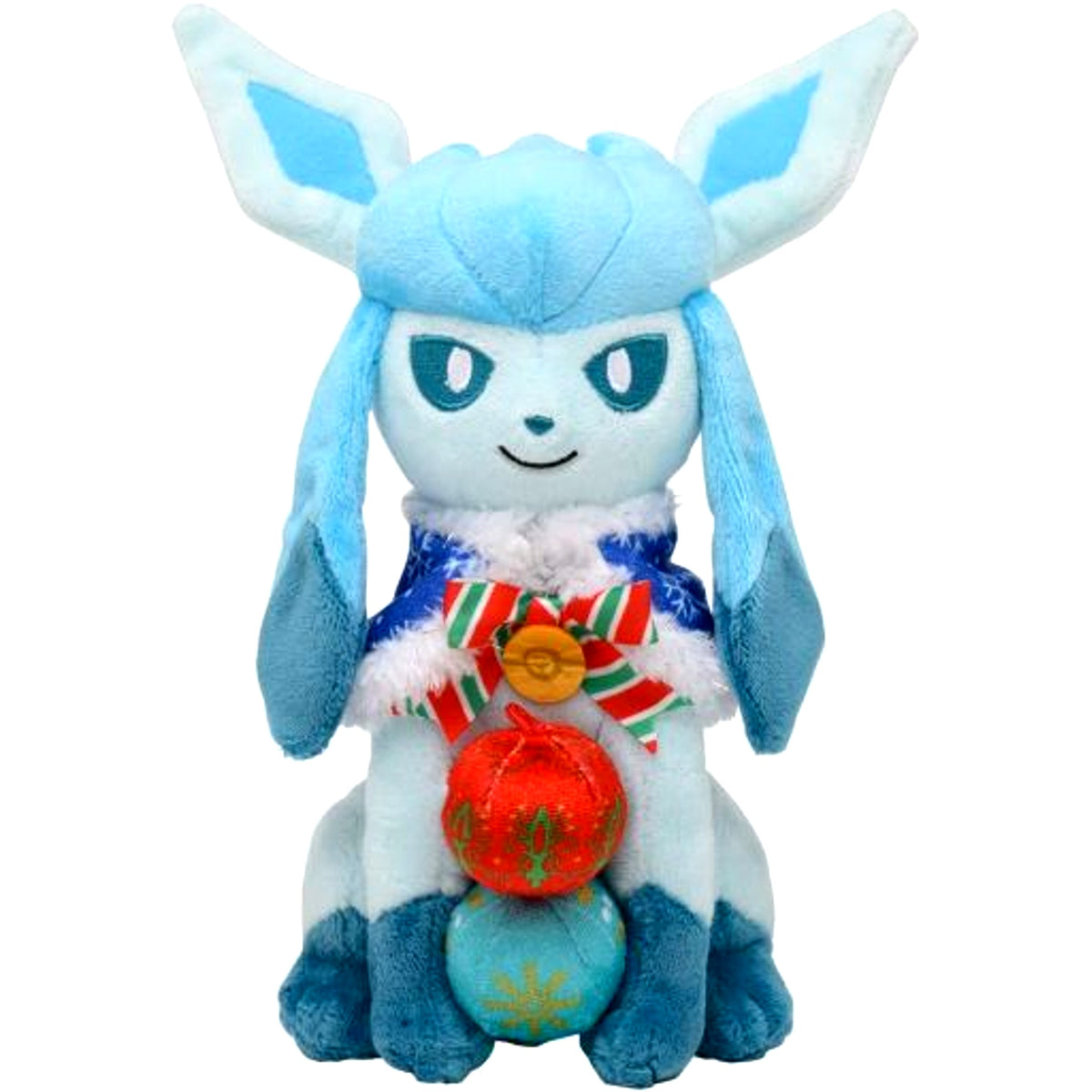 Glaceon Pokemon Christmas in the Sea Plush Pokemon Pokemon Center Limited [USED]
