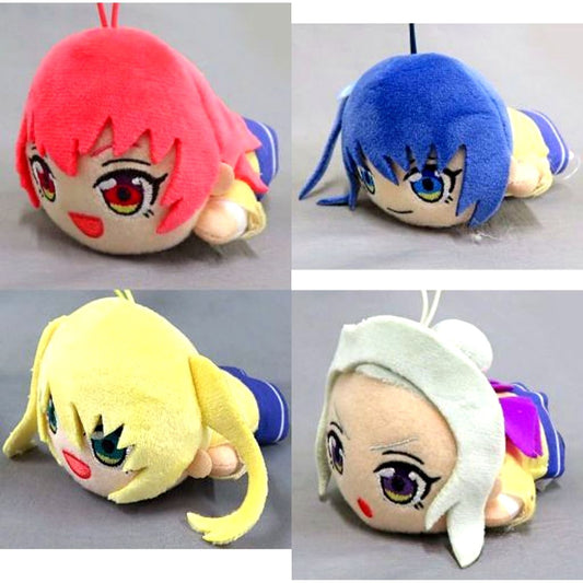 Set of 4 Girlfriend, Girlfriend Kutenko Mascot Plush [USED]