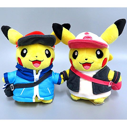 Pikachu Unova Region 25th Anniversary 9 inch Plush Pokemon Center Overseas Limited [USED]